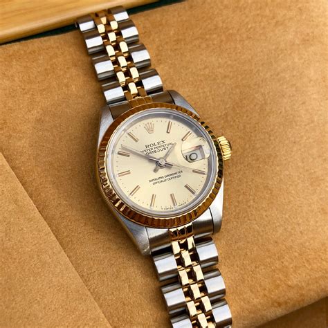 rolex 69173 datejust dial jubilee bracelet two tone watch|rolex lady datejust bracelet.